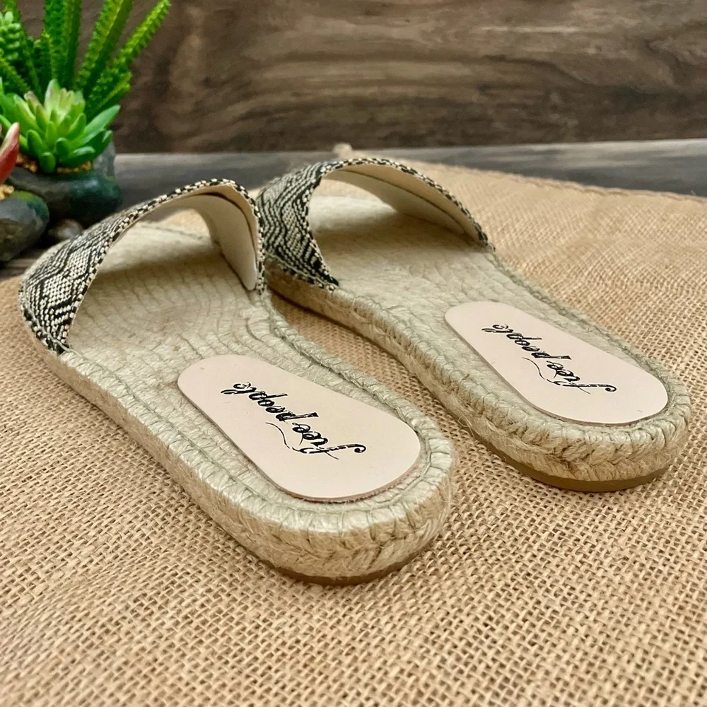 Free People Beach Front Espadrille Slide Sandal - Picture 9 of 14